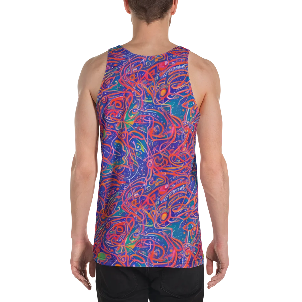 Chromatic Rapture on Men's Tank Top — Back