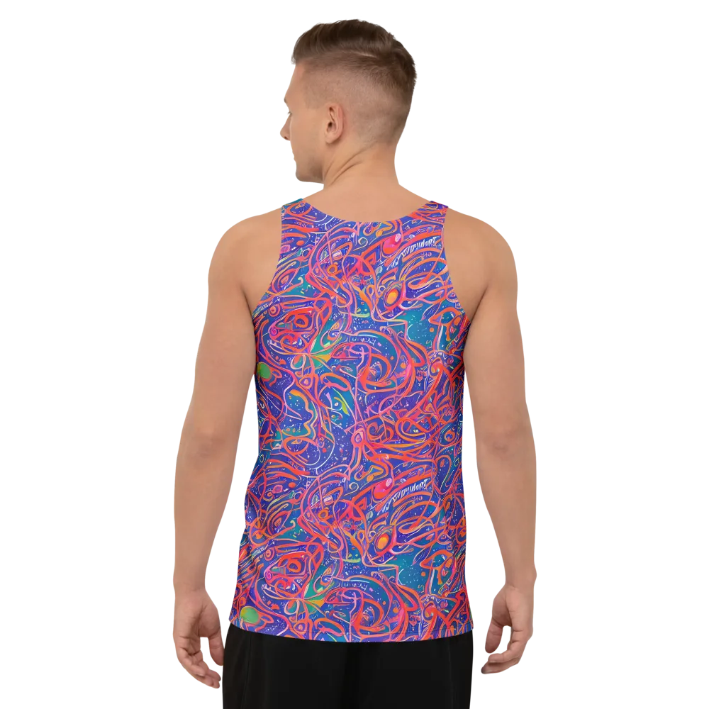 Chromatic Rapture on Men's Tank Top — Back