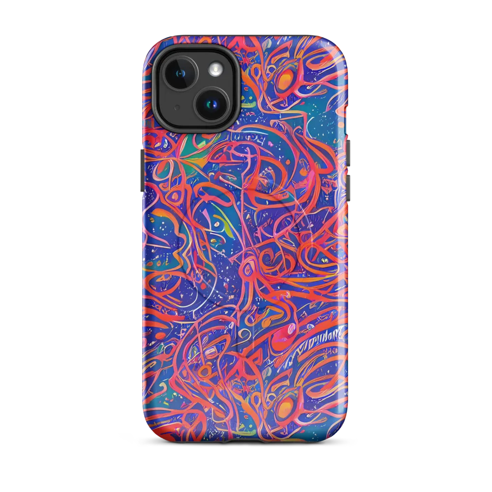 Chromatic Rapture on MagSafe Tough Case for iPhone® — Front