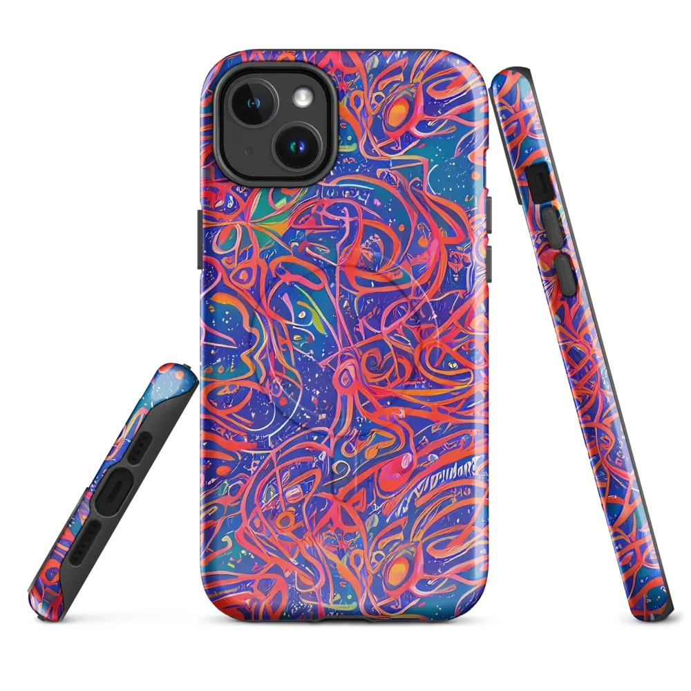 Chromatic Rapture on MagSafe Tough Case for iPhone® — Front
