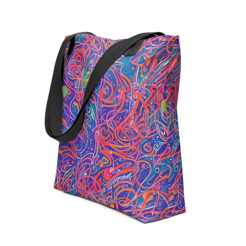 Chromatic Rapture on Tote Bag — Front