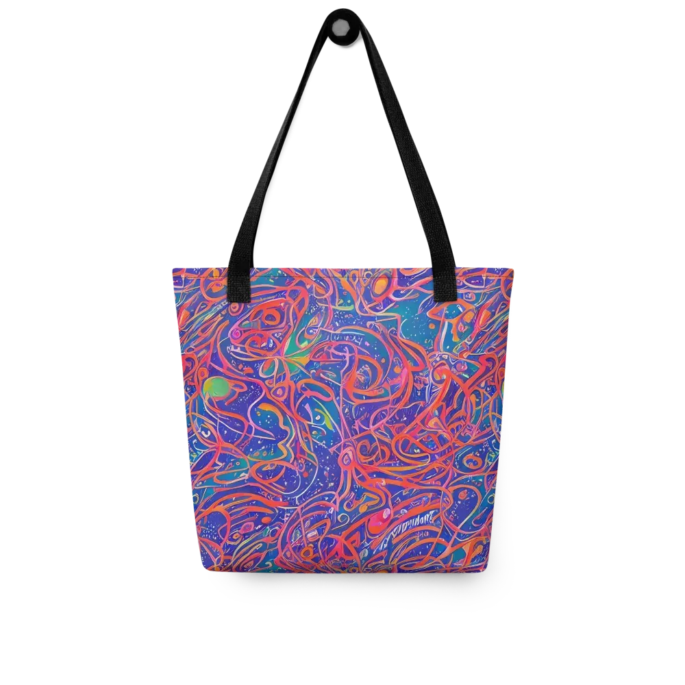 Chromatic Rapture on Tote Bag — Front