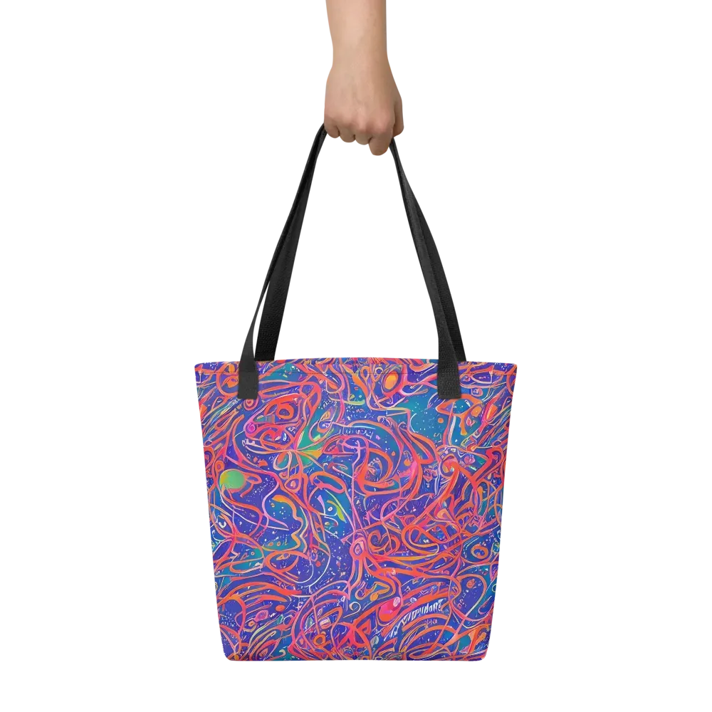 Chromatic Rapture on Tote Bag — Front