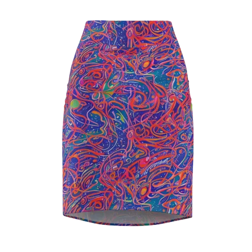 Chromatic Rapture on a Pencil Skirt