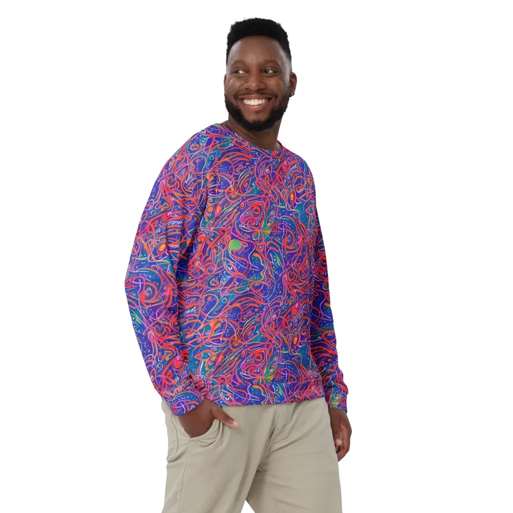 Chromatic Rapture on Sweatshirt — Front