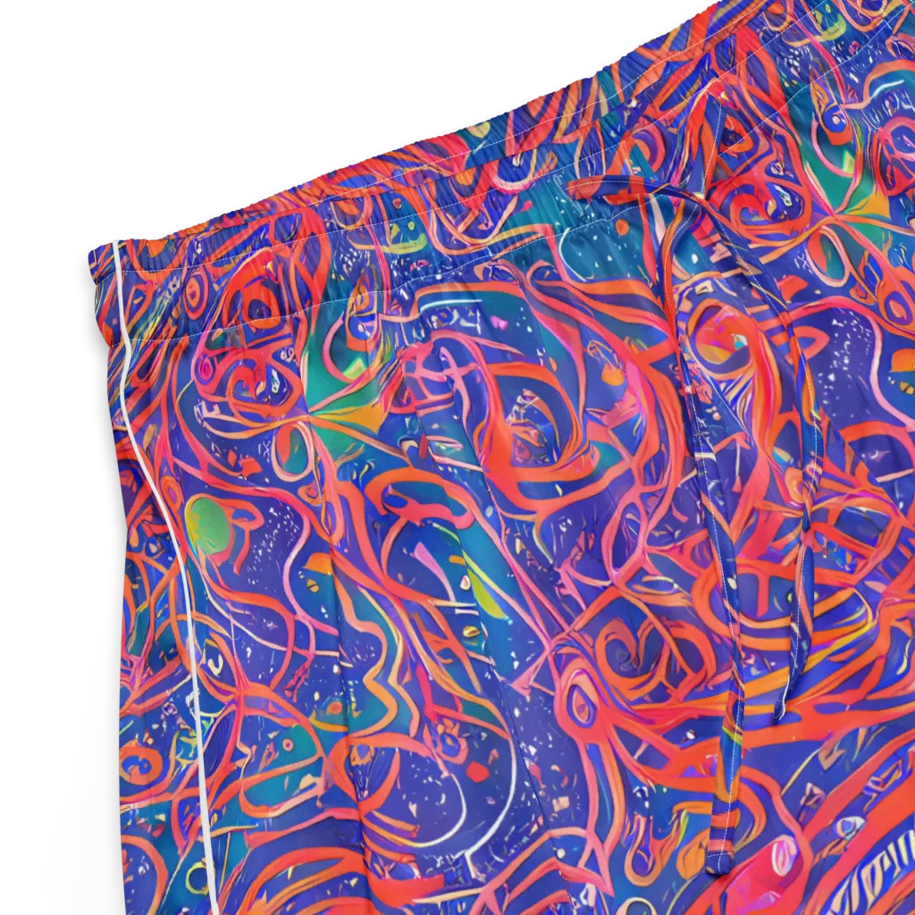 Chromatic Rapture on Women's Pajama Shorts — Product details