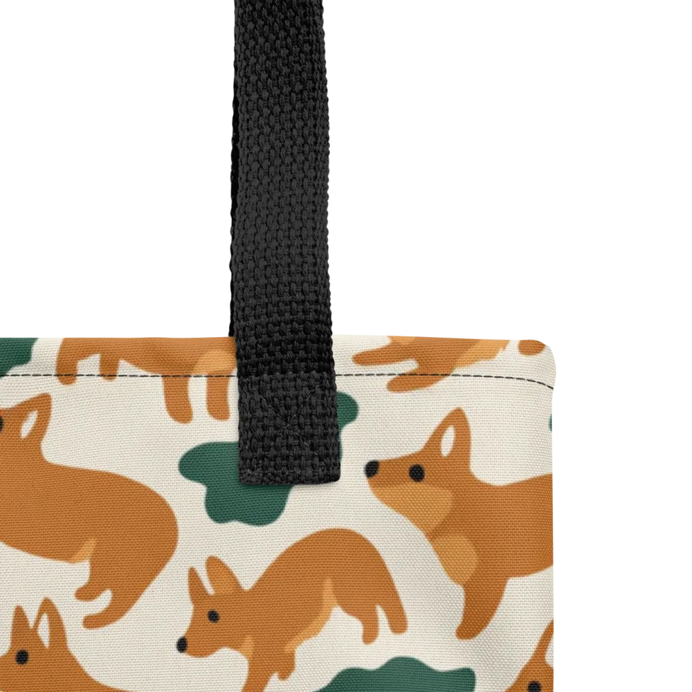 Foxglove Frolic on Tote Bag — Product details
