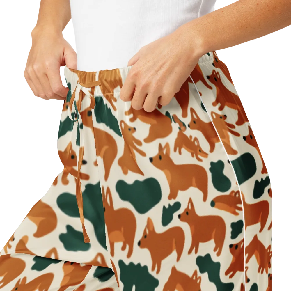 Foxglove Frolic on Women's Pajama Pants — Product details