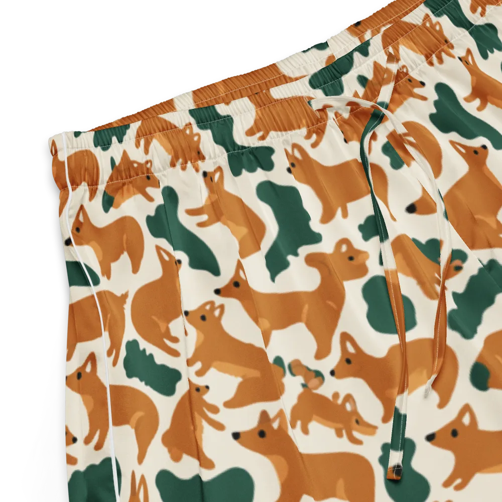 Foxglove Frolic on Women's Pajama Shorts — Product details