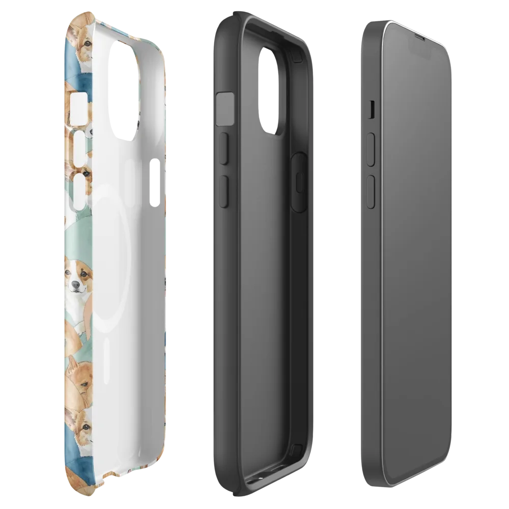 Corgi Cove on MagSafe Tough Case for iPhone® — Front