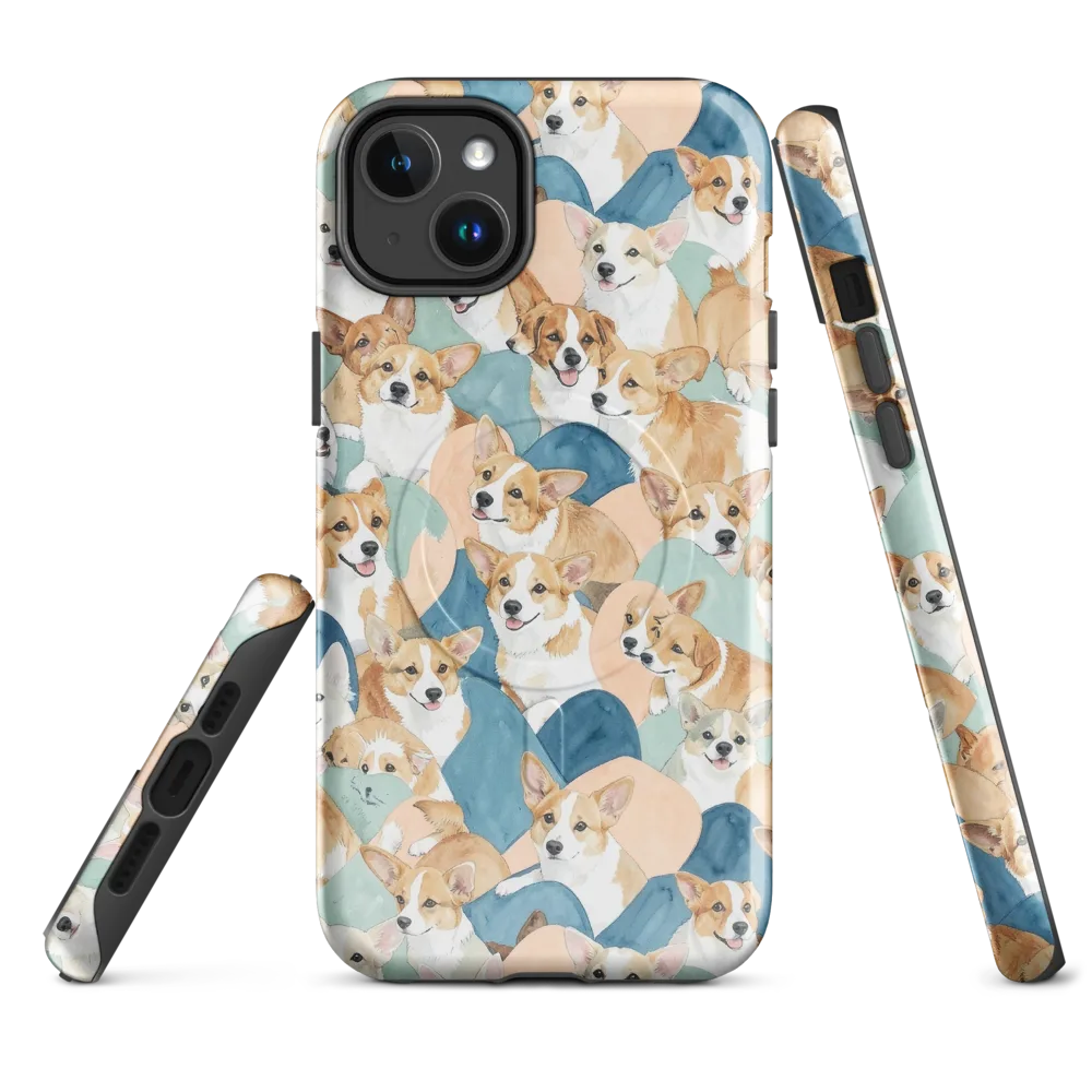 Corgi Cove on MagSafe Tough Case for iPhone® — Front