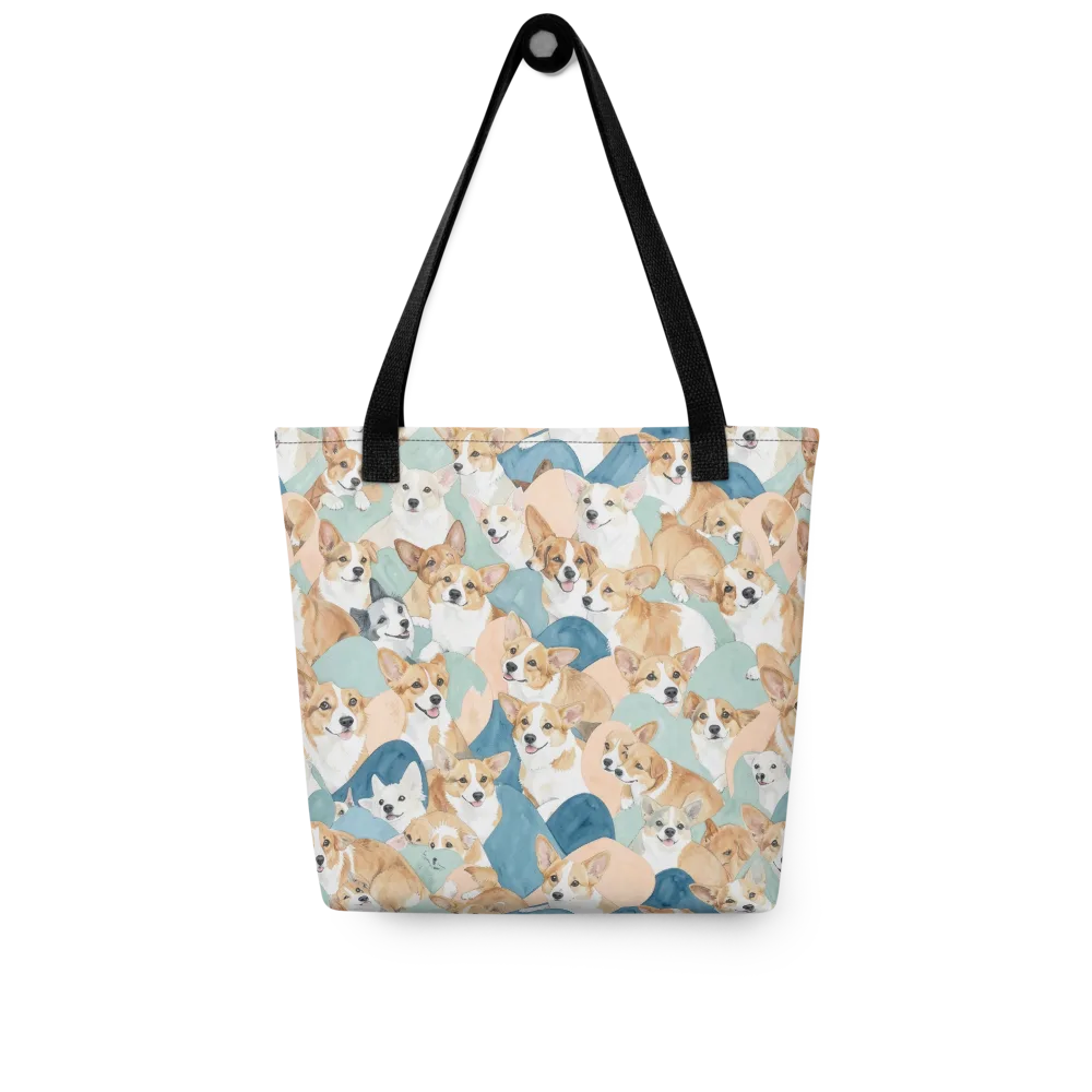 Corgi Cove on Tote Bag — Front