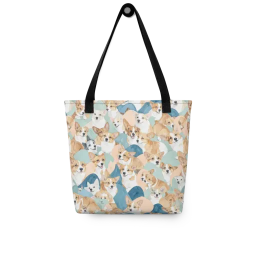 Corgi Cove on a Tote Bag
