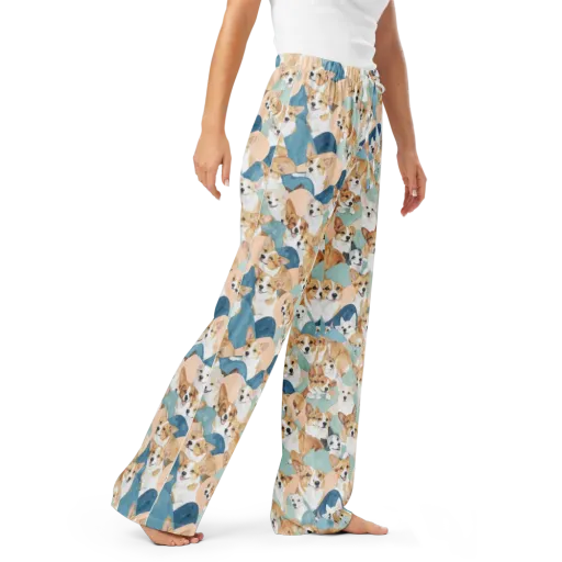 Corgi Cove on a Women's Pajama Pants