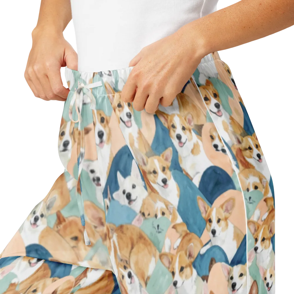 Corgi Cove on Women's Pajama Pants — Product details