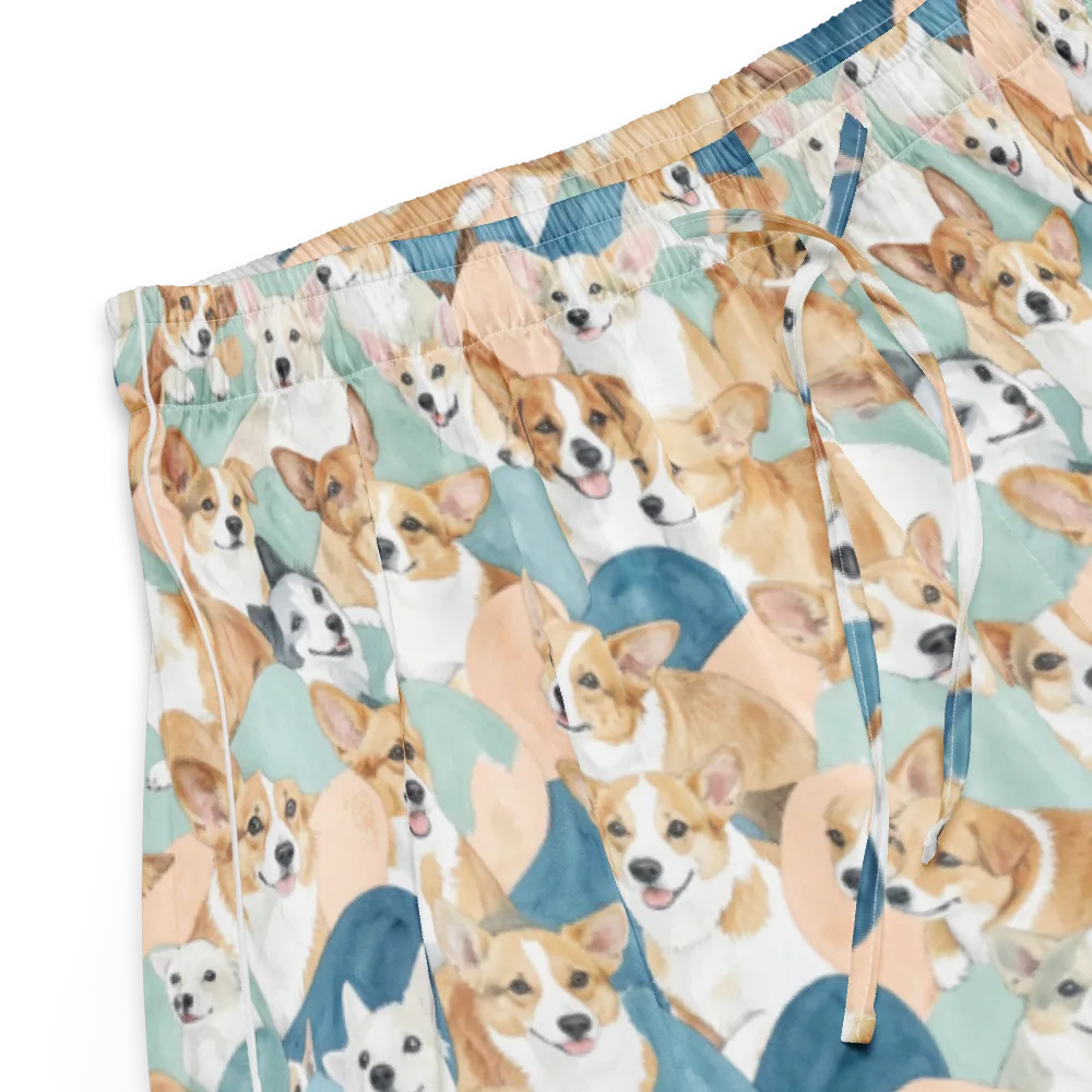 Corgi Cove on Women's Pajama Shorts — Product details