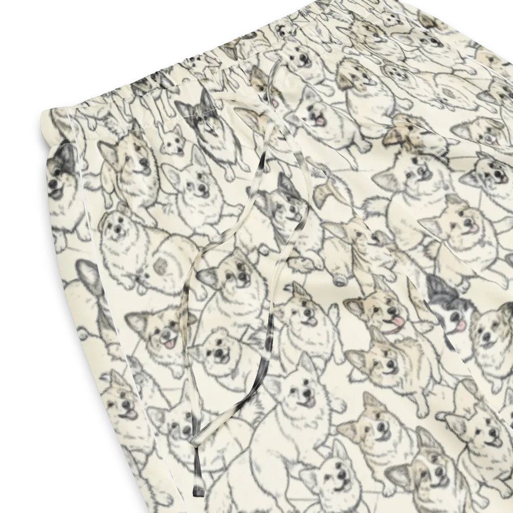 Corgi Chorus on Women's Pajama Pants — Product details
