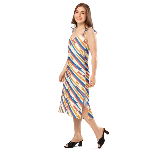 Canine Cadence on a Slip Dress
