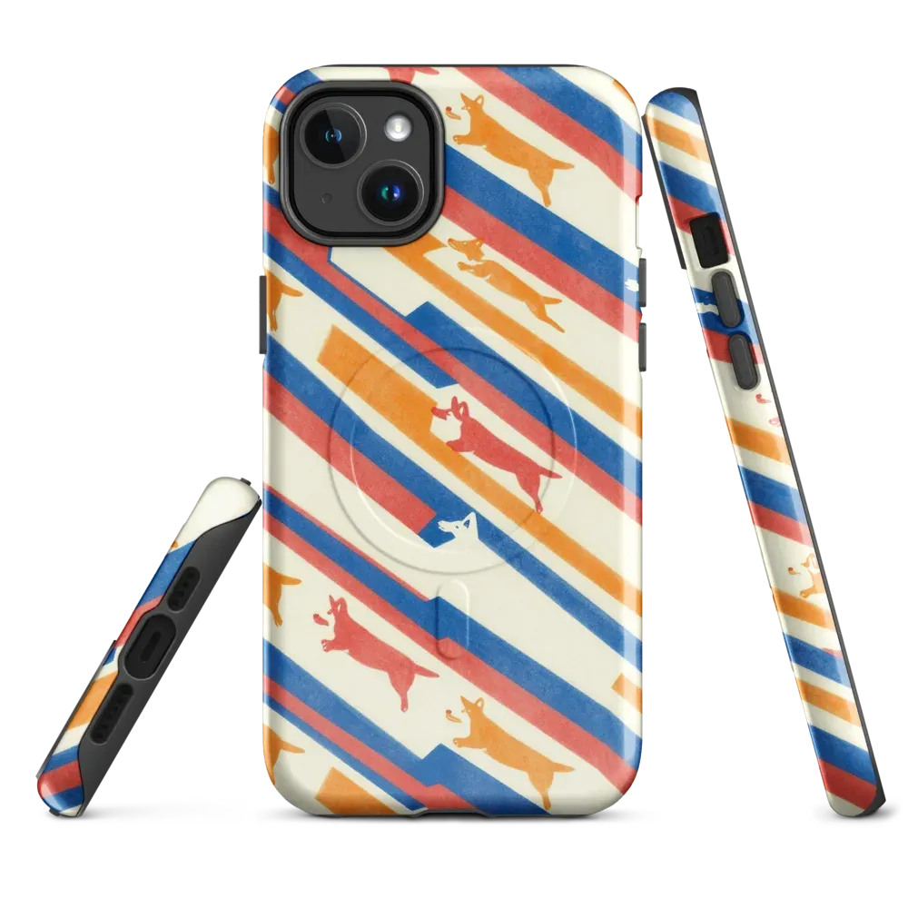 Canine Cadence on MagSafe Tough Case for iPhone® — Front
