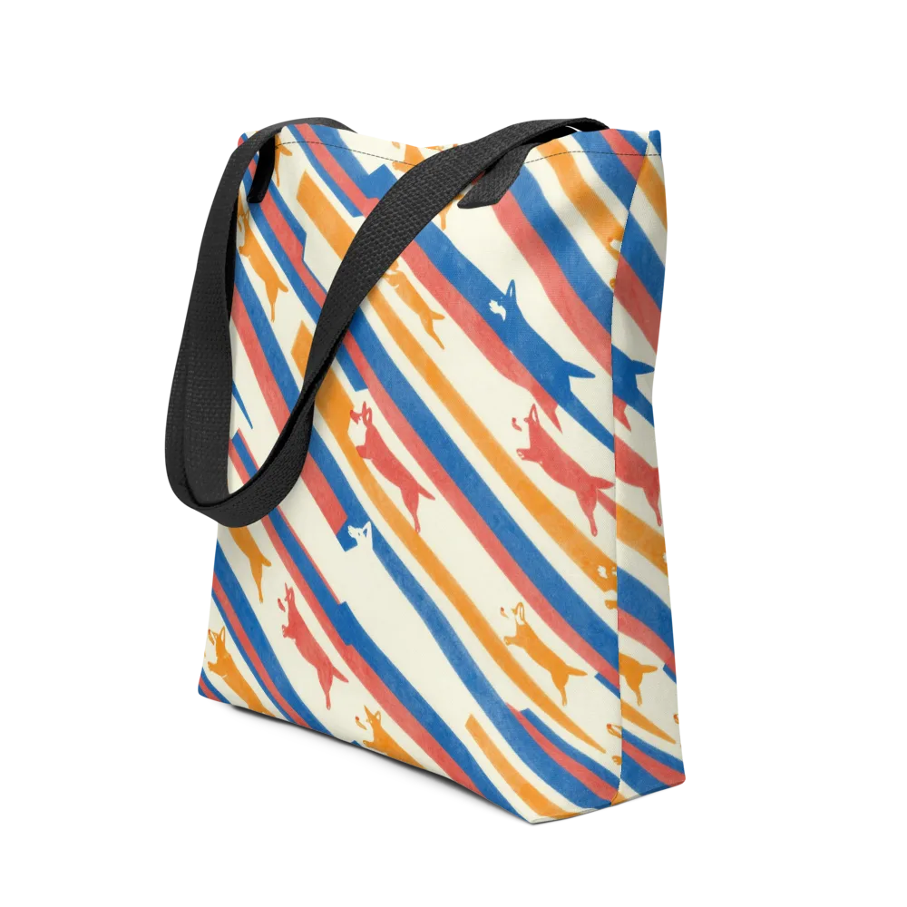 Canine Cadence on Tote Bag — Front