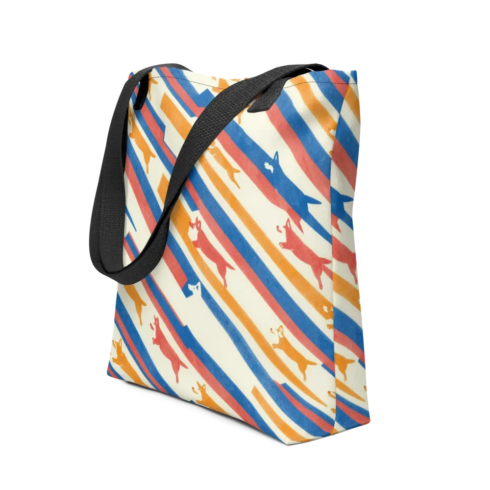Canine Cadence on Tote Bag — Front