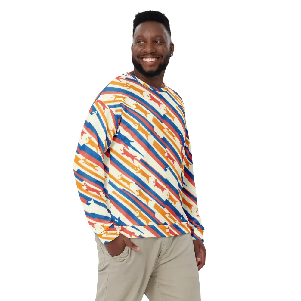 Canine Cadence on Sweatshirt — Front