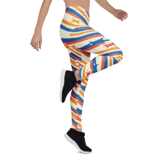 Canine Cadence on a Leggings