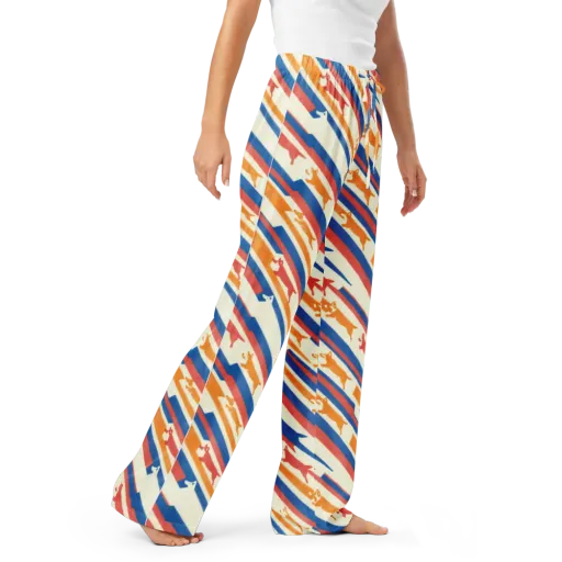 Canine Cadence on a Women's Pajama Pants
