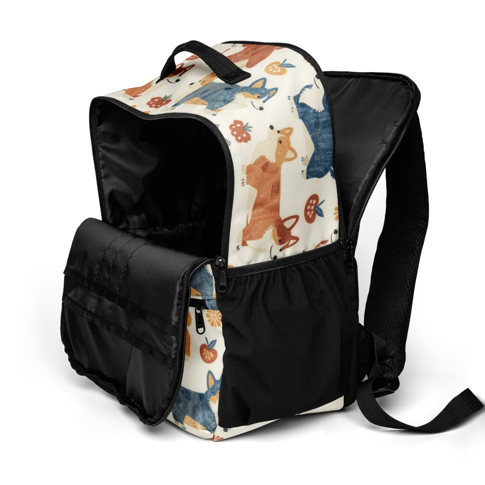 Foxfire Corgis on Utility Backpack — Product details 2