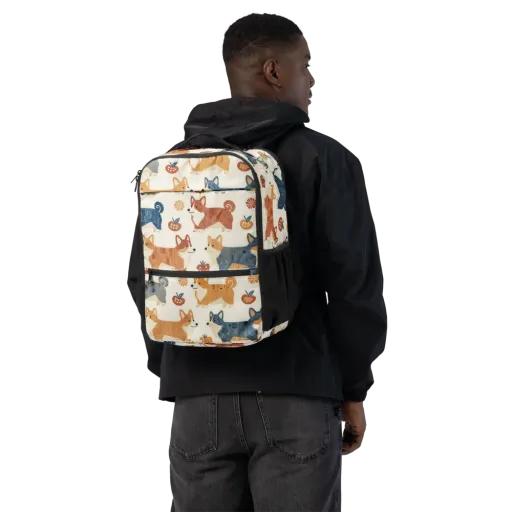 Foxfire Corgis on a Utility Backpack