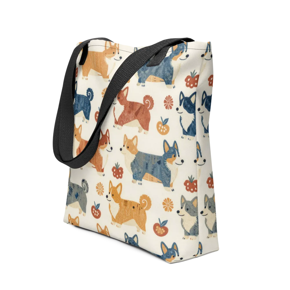 Foxfire Corgis on Tote Bag — Front