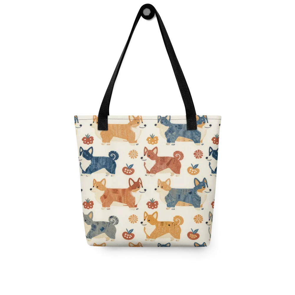 Foxfire Corgis on Tote Bag — Front