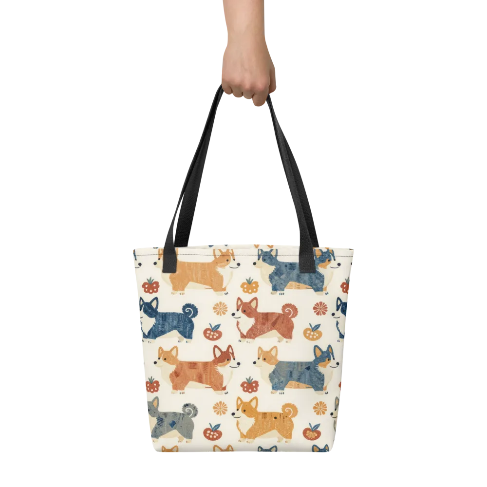 Foxfire Corgis on Tote Bag — Front