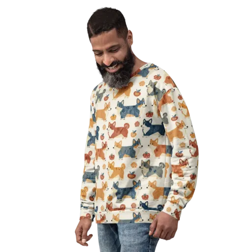 Foxfire Corgis on a Sweatshirt