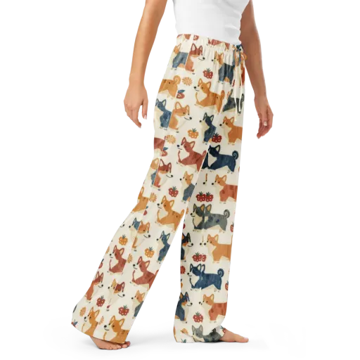 Foxfire Corgis on a Women's Pajama Pants