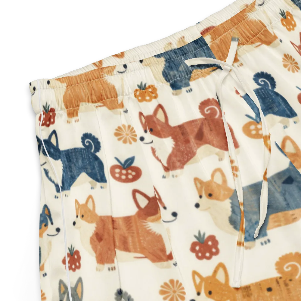 Foxfire Corgis on Women's Pajama Shorts — Product details