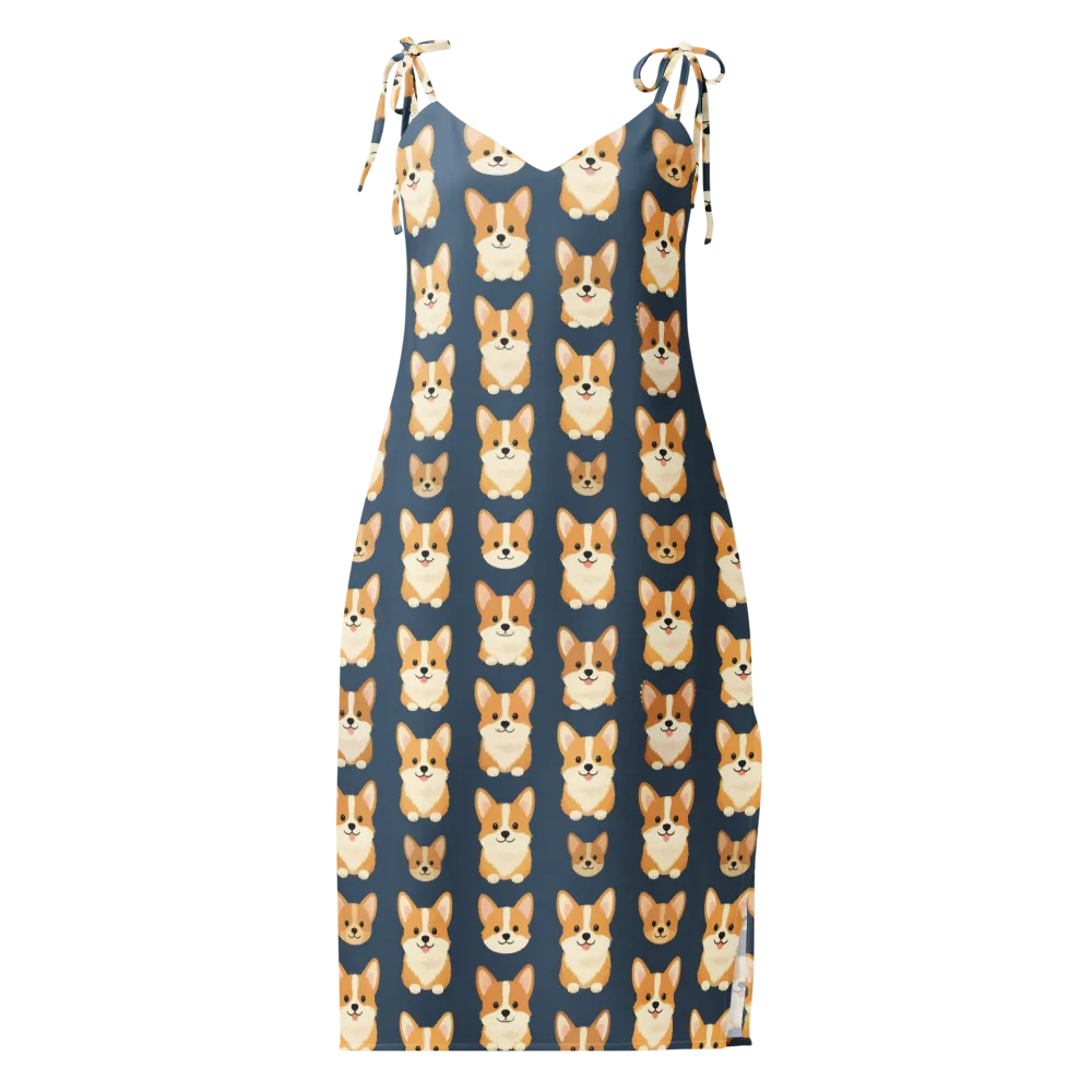 The Corgi Collective on Slip Dress — Front