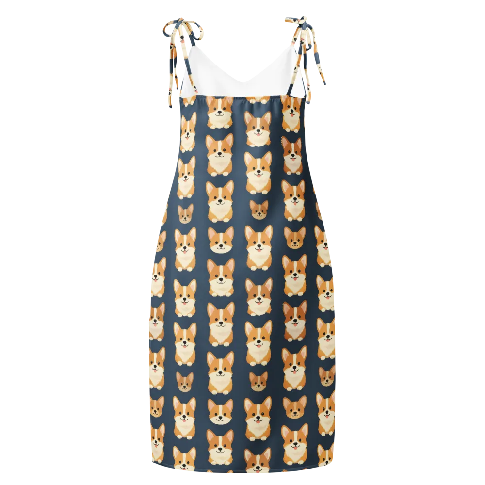 The Corgi Collective on Slip Dress — Back