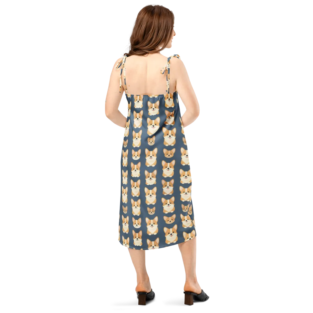 The Corgi Collective on Slip Dress — Back