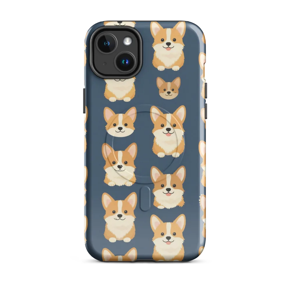 The Corgi Collective on MagSafe Tough Case for iPhone® — Front
