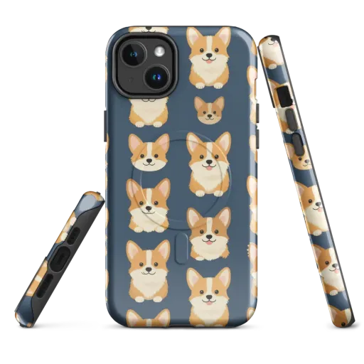 The Corgi Collective on a MagSafe Tough Case for iPhone®