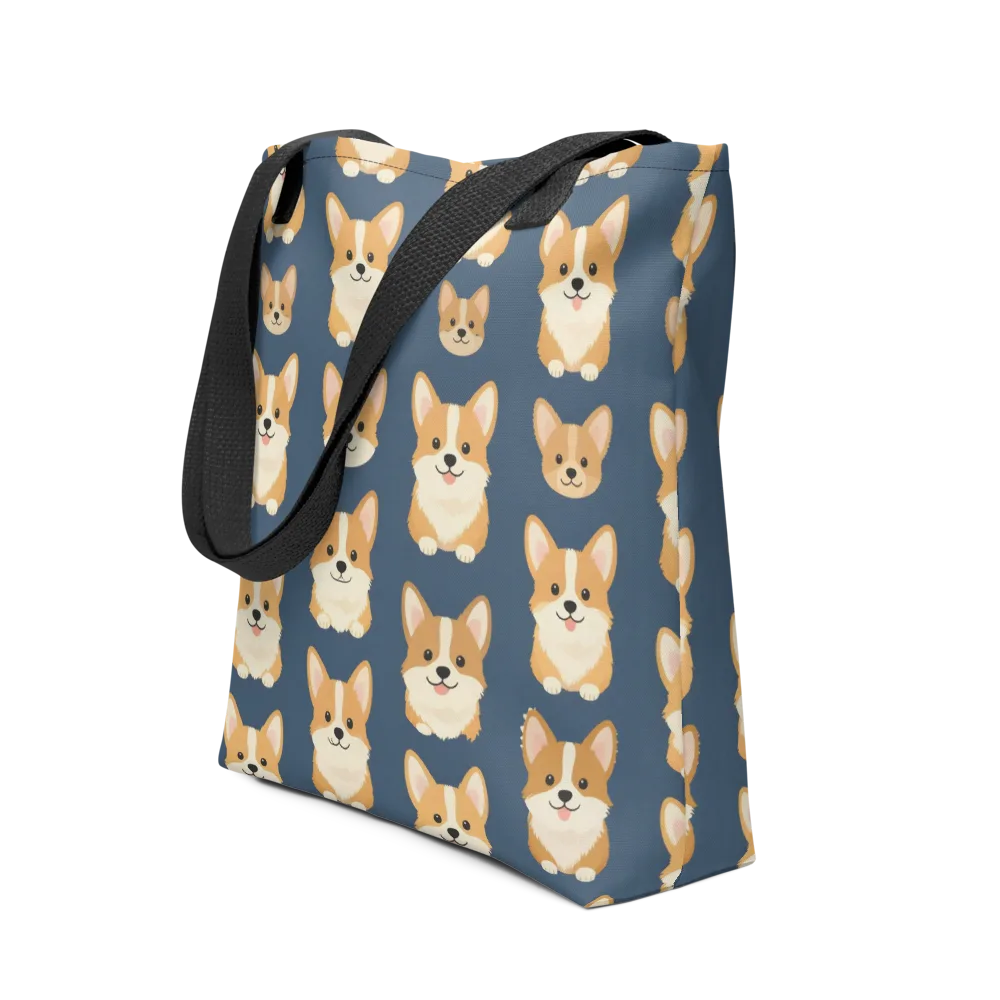 The Corgi Collective on Tote Bag — Front