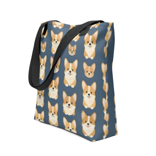 The Corgi Collective on a Tote Bag