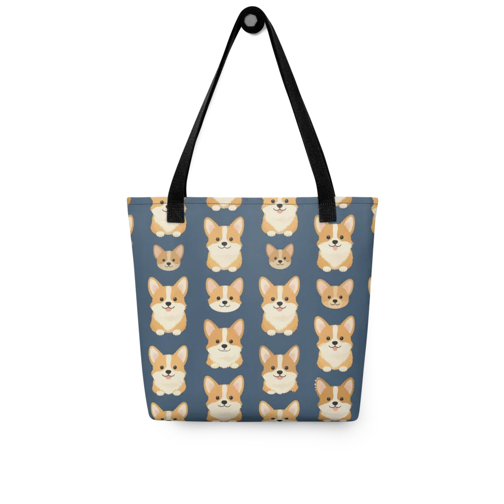 The Corgi Collective on Tote Bag — Front