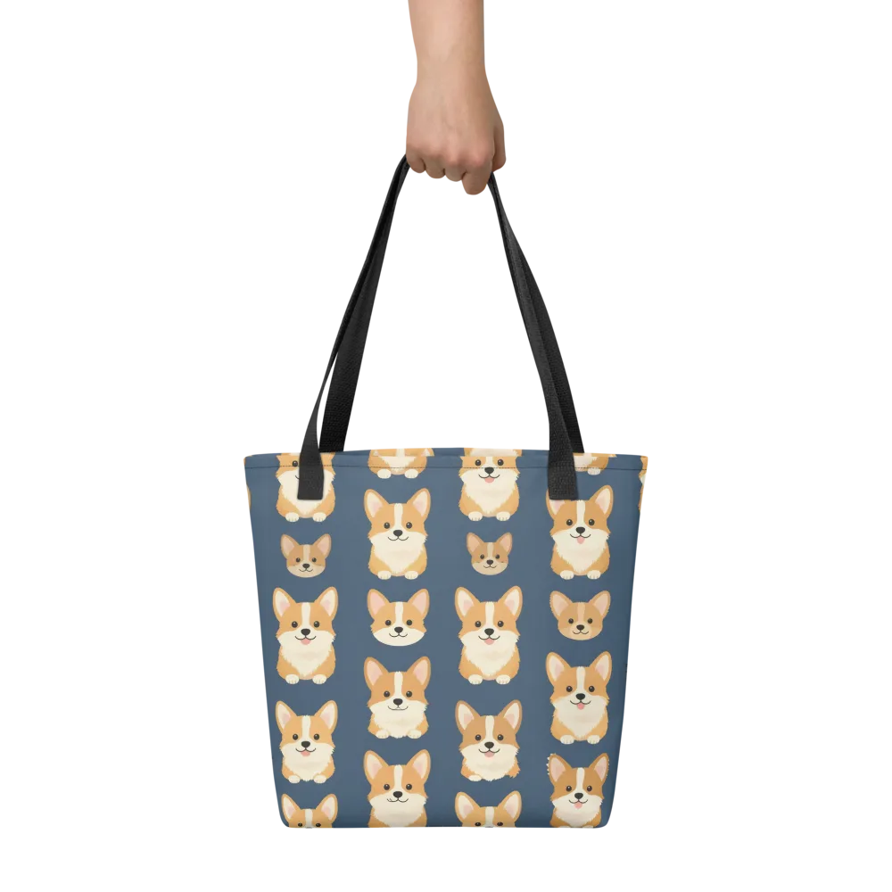 The Corgi Collective on Tote Bag — Front