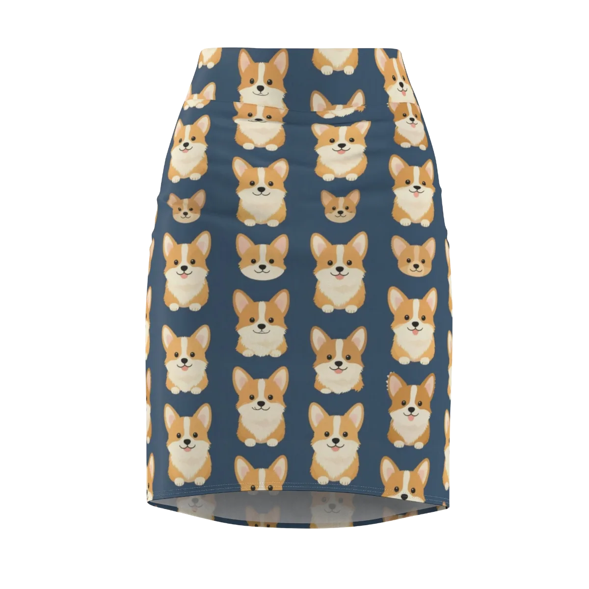 The Corgi Collective on Pencil Skirt — Front