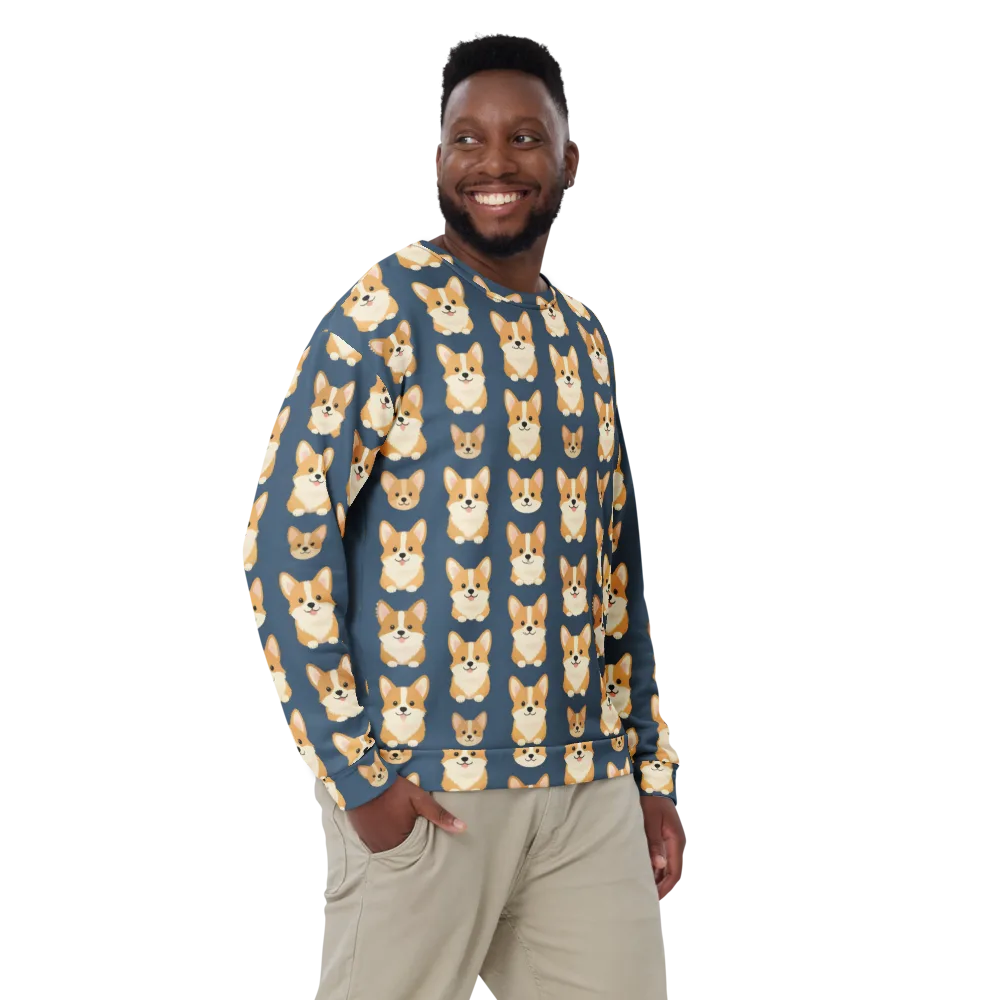 The Corgi Collective on Sweatshirt — Front