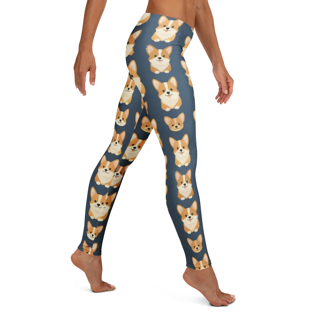 The Corgi Collective on Leggings — Right