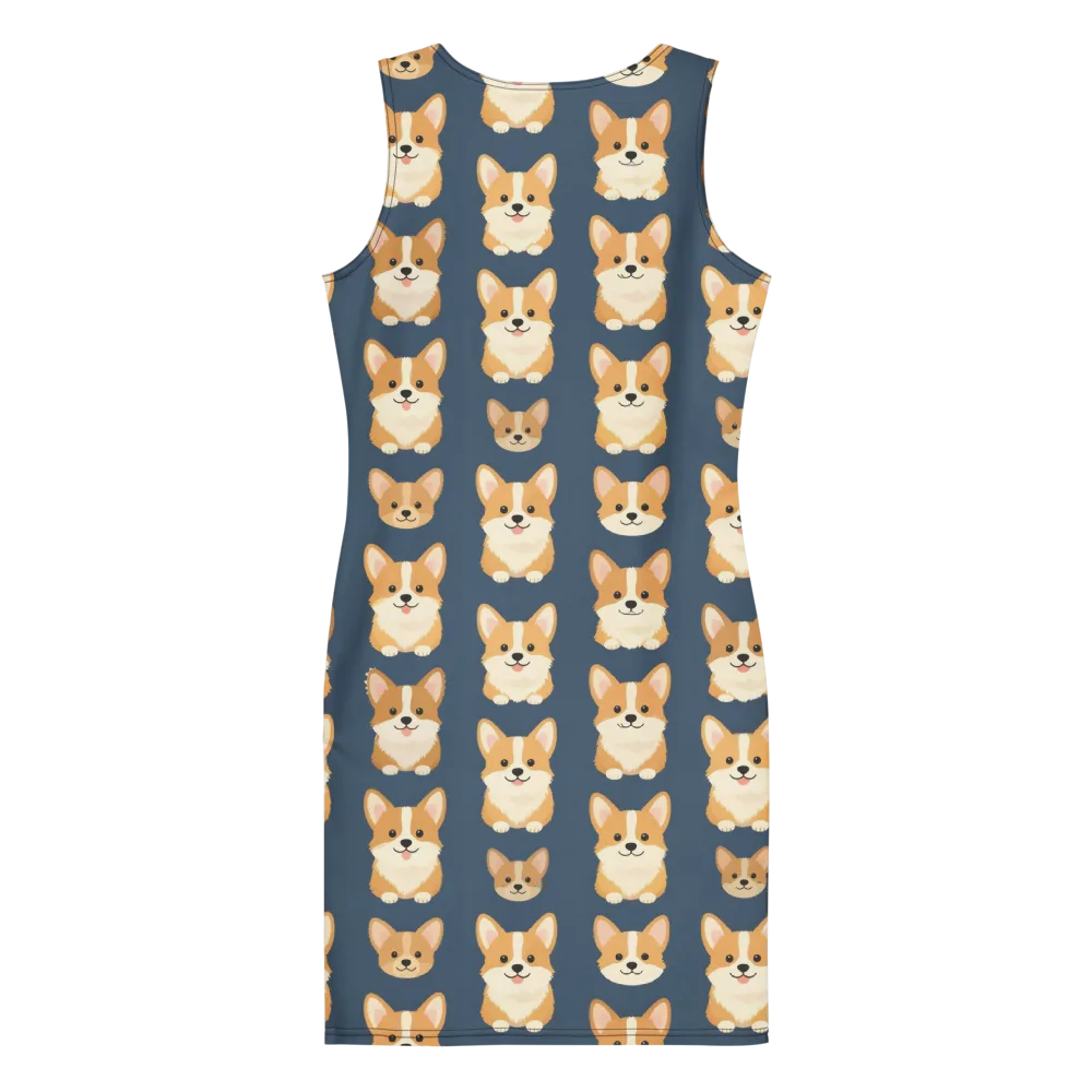 The Corgi Collective on Bodycon Dress — Back