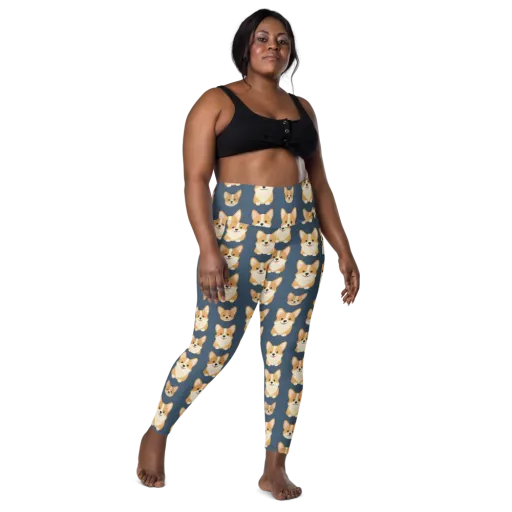 The Corgi Collective on a Leggings with Pockets